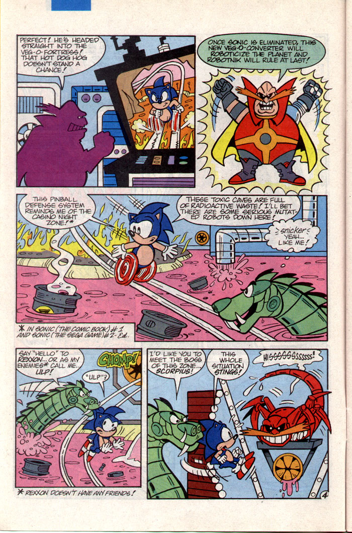 Sonic - Archie Adventure Series January 1994 Page 4